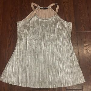 Outback Red - silver metallic shirt